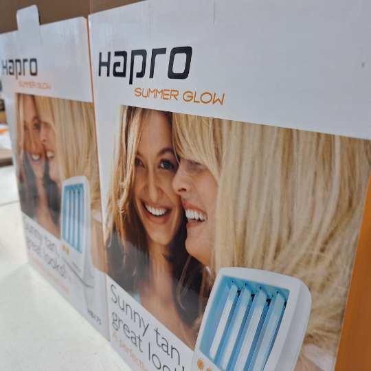 Assemblage gezichtsbruiner verpakking Hapro De Betho