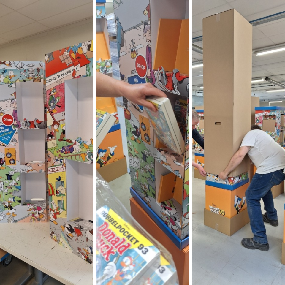 Donald Duck Display montage GBG de Betho