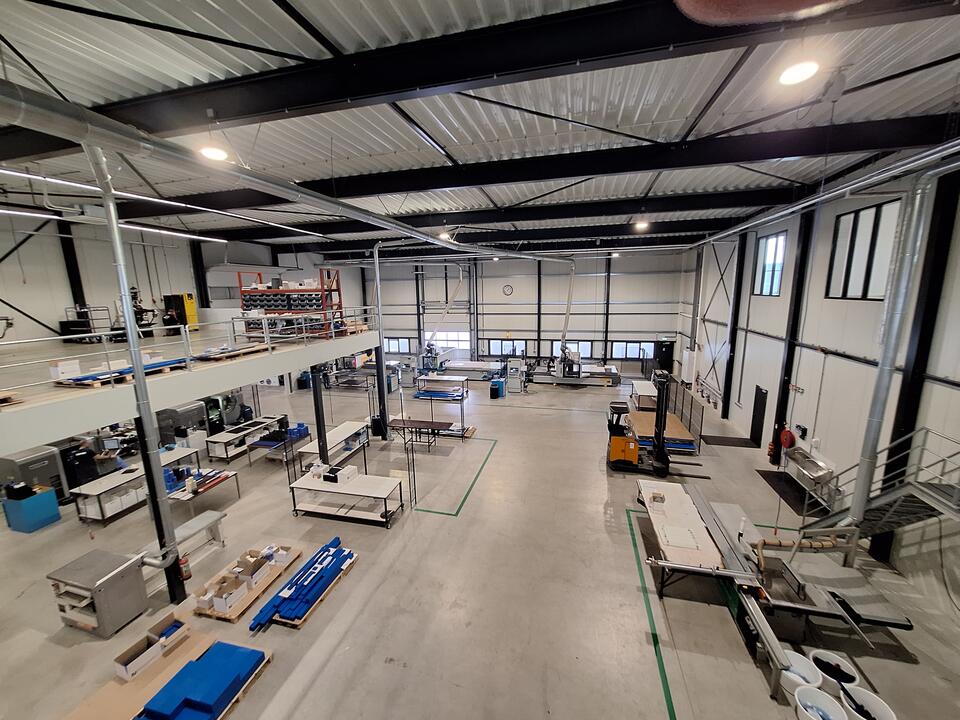 Pekaar plastics werkruimte
